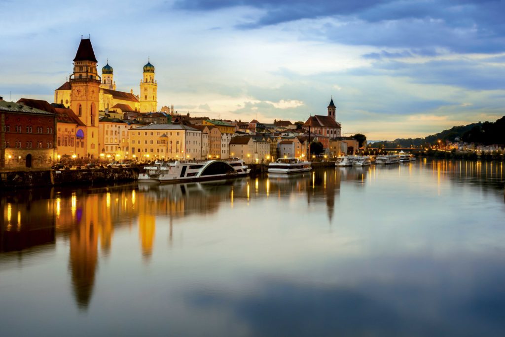 Cidade de Passau, na Alemanha